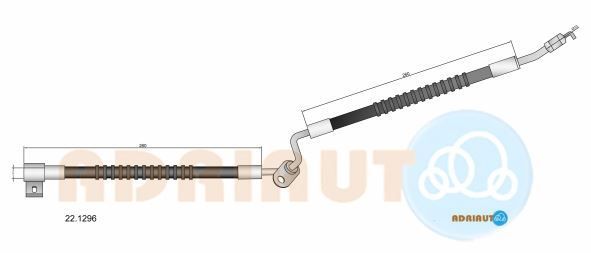 Stabdžių žarnelė ADRIAUTO 22.1296