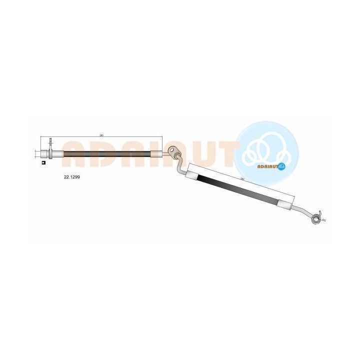 Stabdžių žarnelė ADRIAUTO 22.1299