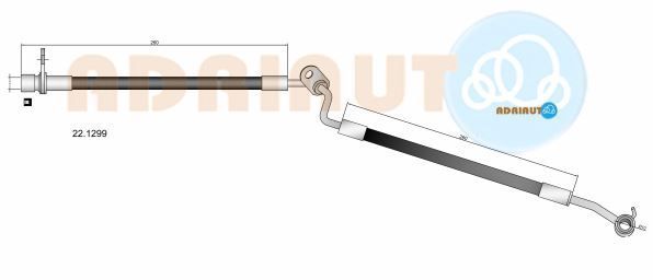 Stabdžių žarnelė ADRIAUTO 22.1299