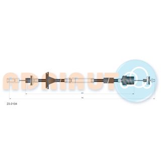Sankabos trosas ADRIAUTO 23.0104