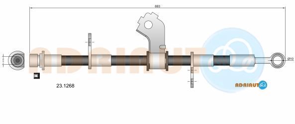 Stabdžių žarnelė ADRIAUTO 23.1268
