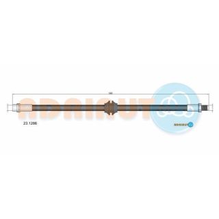 Stabdžių žarnelė ADRIAUTO 23.1286