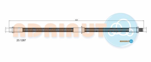 Stabdžių žarnelė ADRIAUTO 23.1287