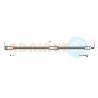 Stabdžių žarnelė ADRIAUTO 24.1258