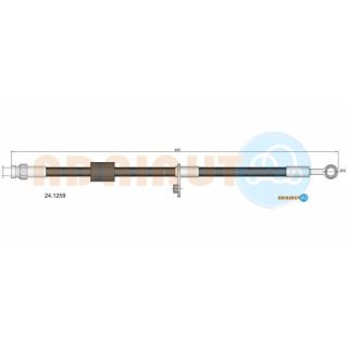 Stabdžių žarnelė ADRIAUTO 24.1259