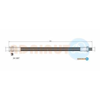 Stabdžių žarnelė ADRIAUTO 24.1267