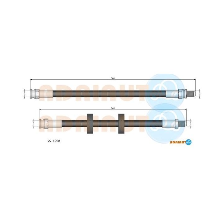 Stabdžių žarnelė ADRIAUTO 27.1298