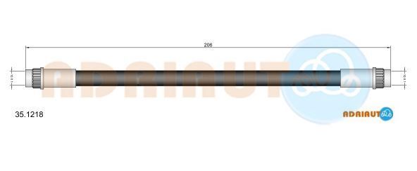 Stabdžių žarnelė ADRIAUTO 35.1218