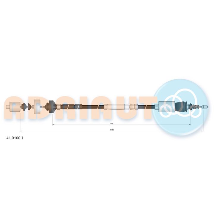 Sankabos trosas ADRIAUTO 41.0100.1