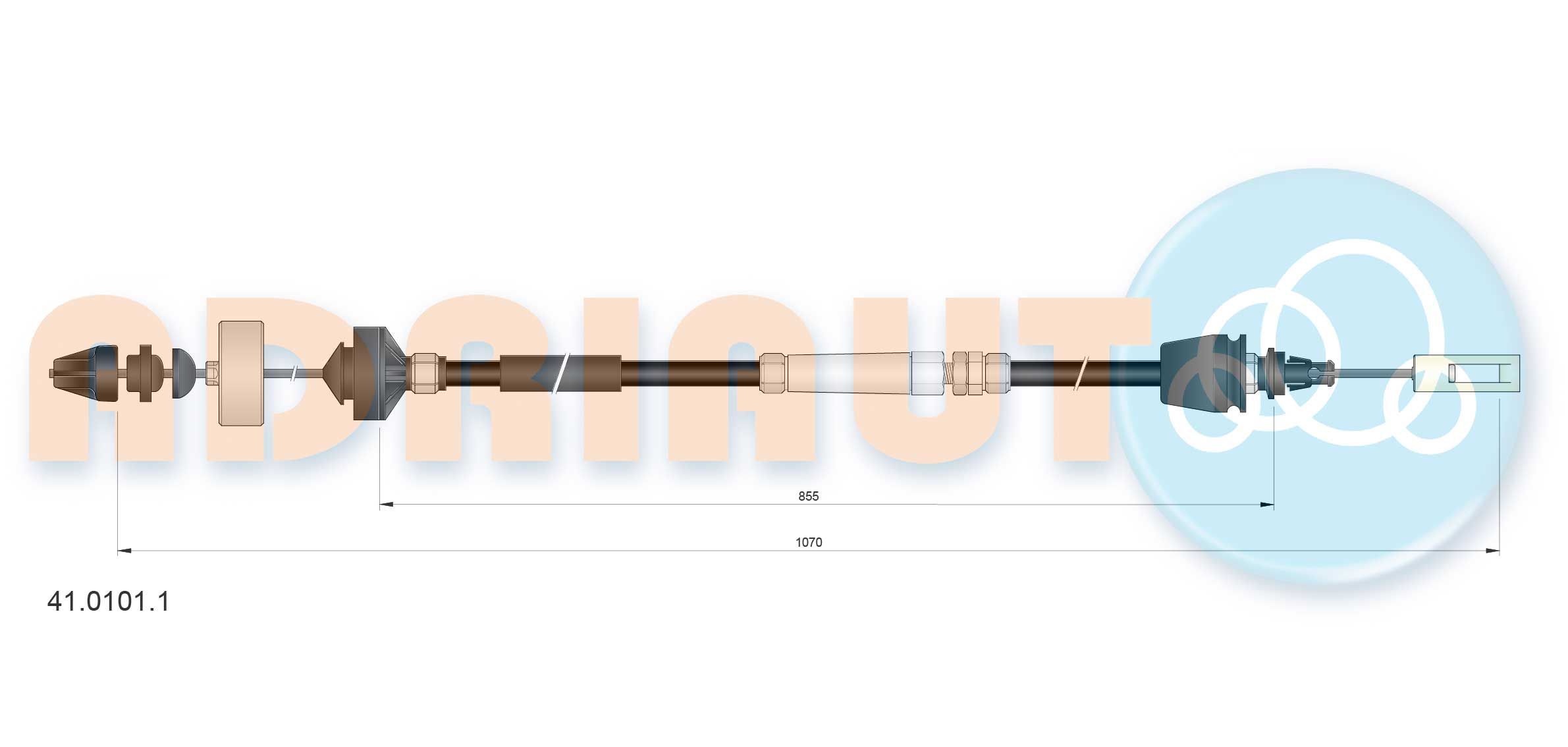 Sankabos trosas ADRIAUTO 41.0101.1