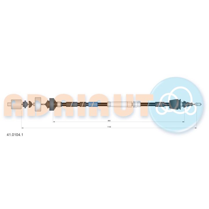Sankabos trosas ADRIAUTO 41.0104.1