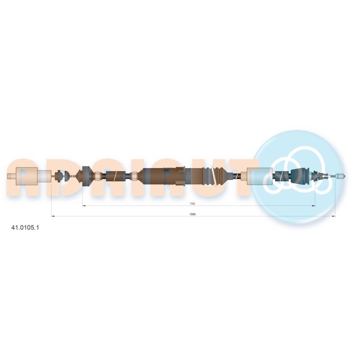 Sankabos trosas ADRIAUTO 41.0105.1