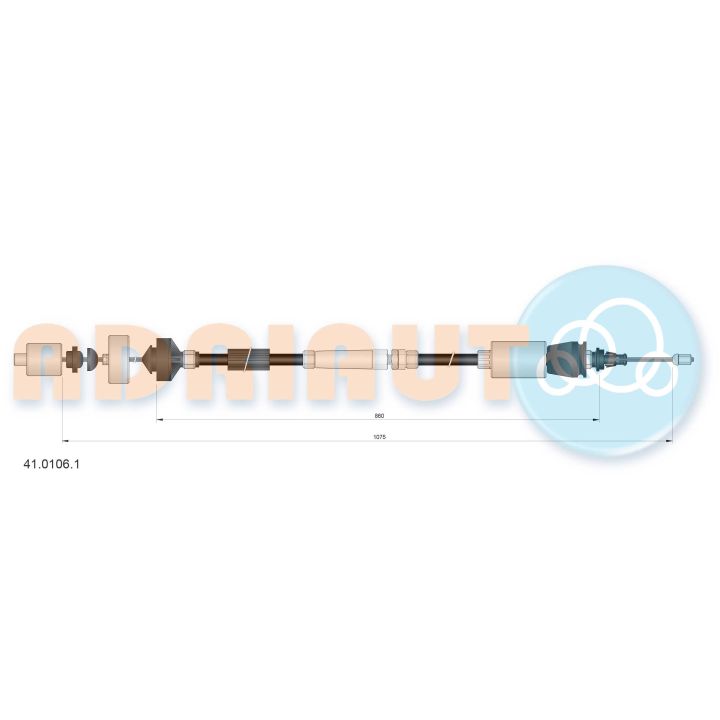 Sankabos trosas ADRIAUTO 41.0106.1