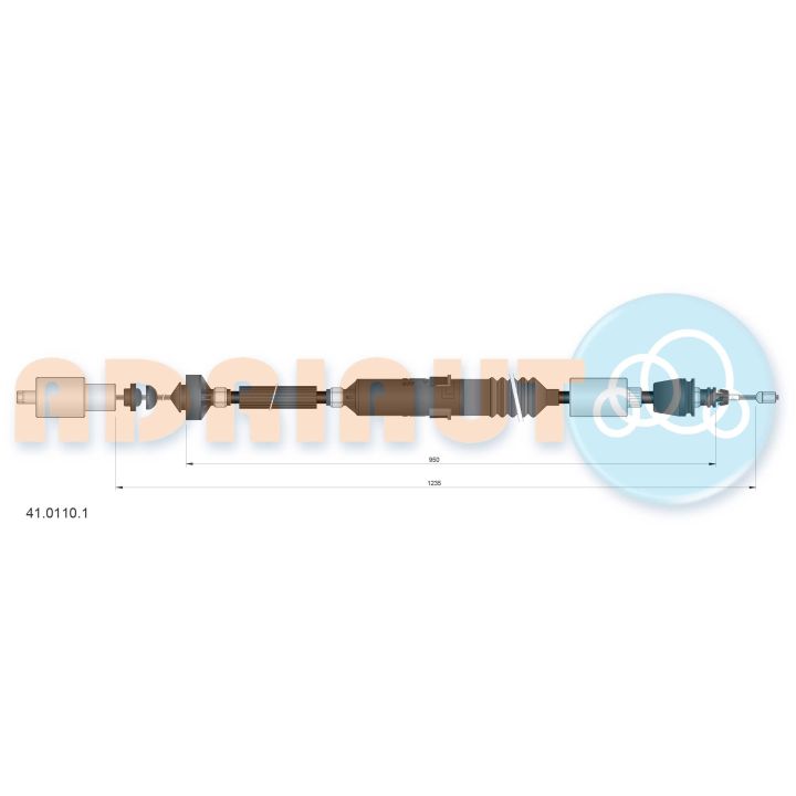 Sankabos trosas ADRIAUTO 41.0110.1