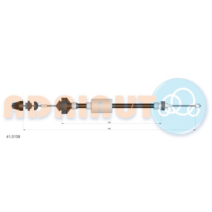 Sankabos trosas ADRIAUTO 41.0139