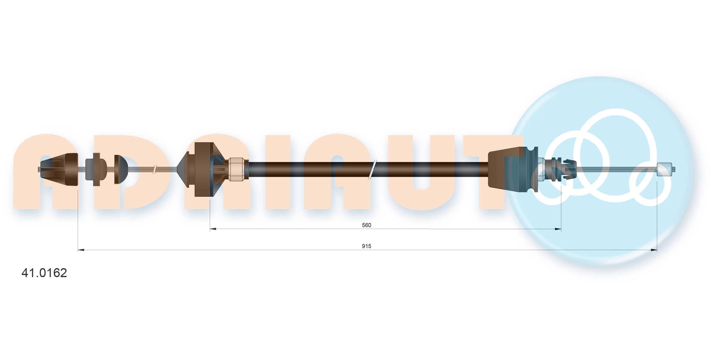 Sankabos trosas ADRIAUTO 41.0162
