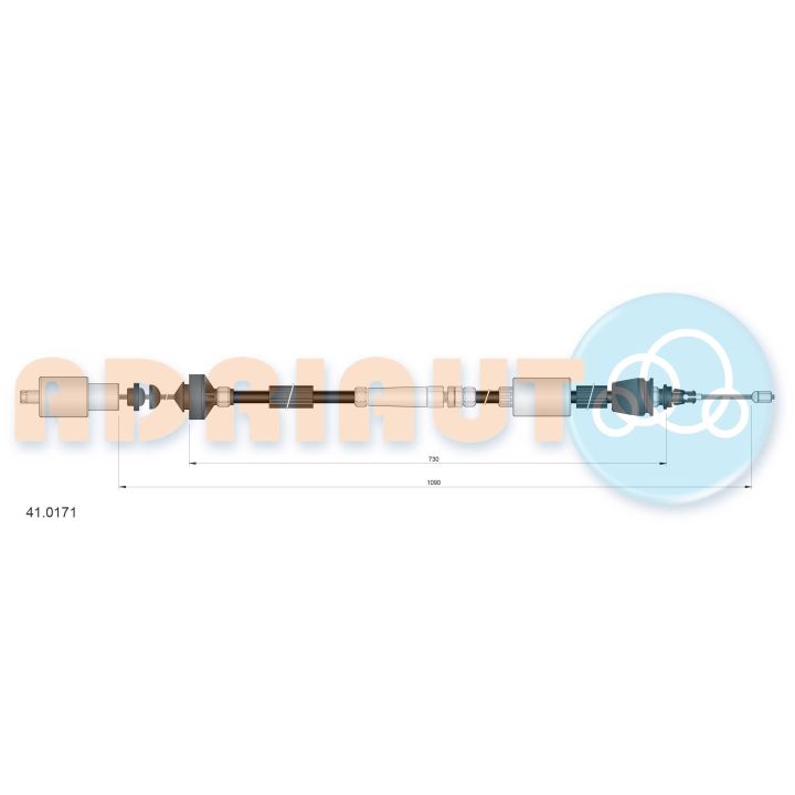 Sankabos trosas ADRIAUTO 41.0171