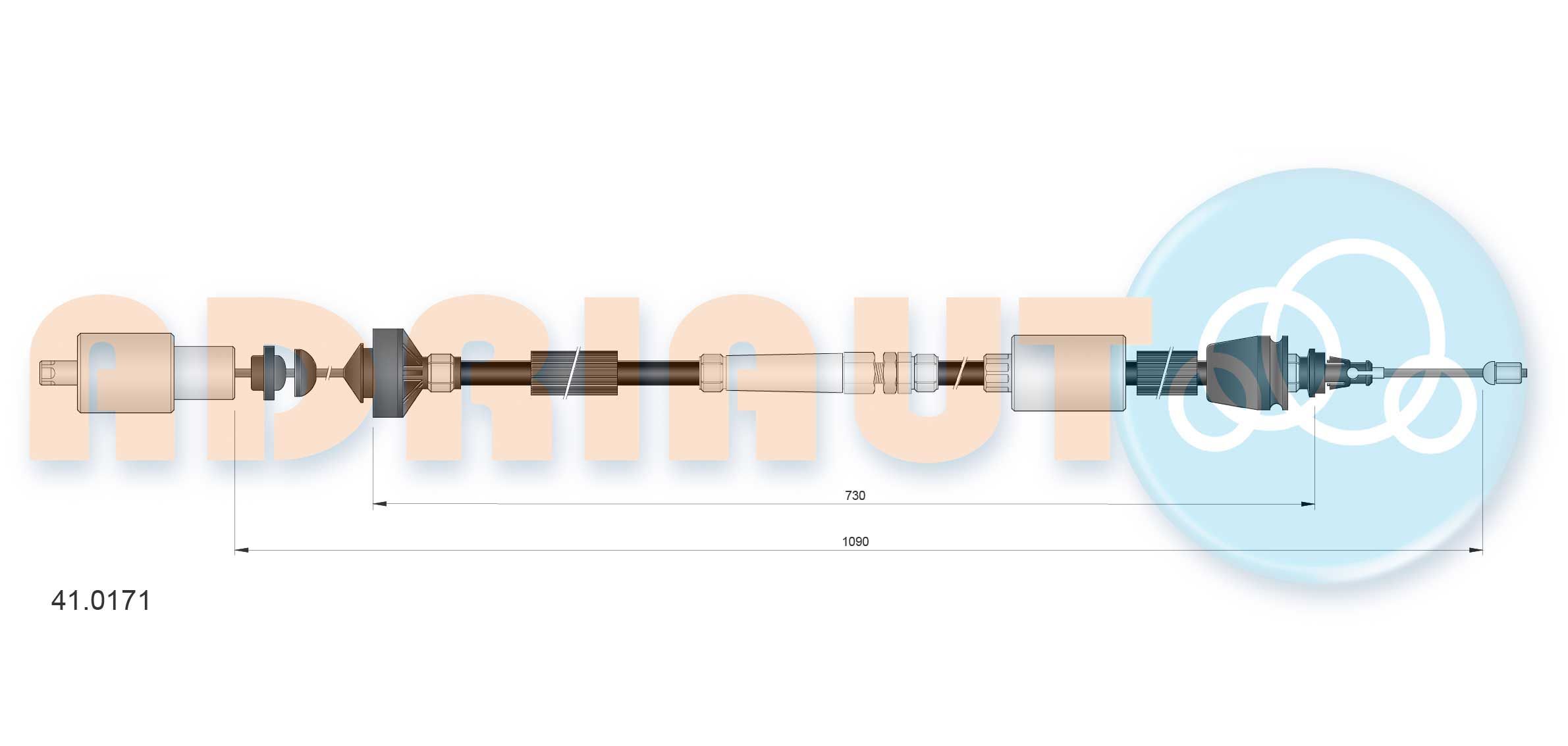 Sankabos trosas ADRIAUTO 41.0171