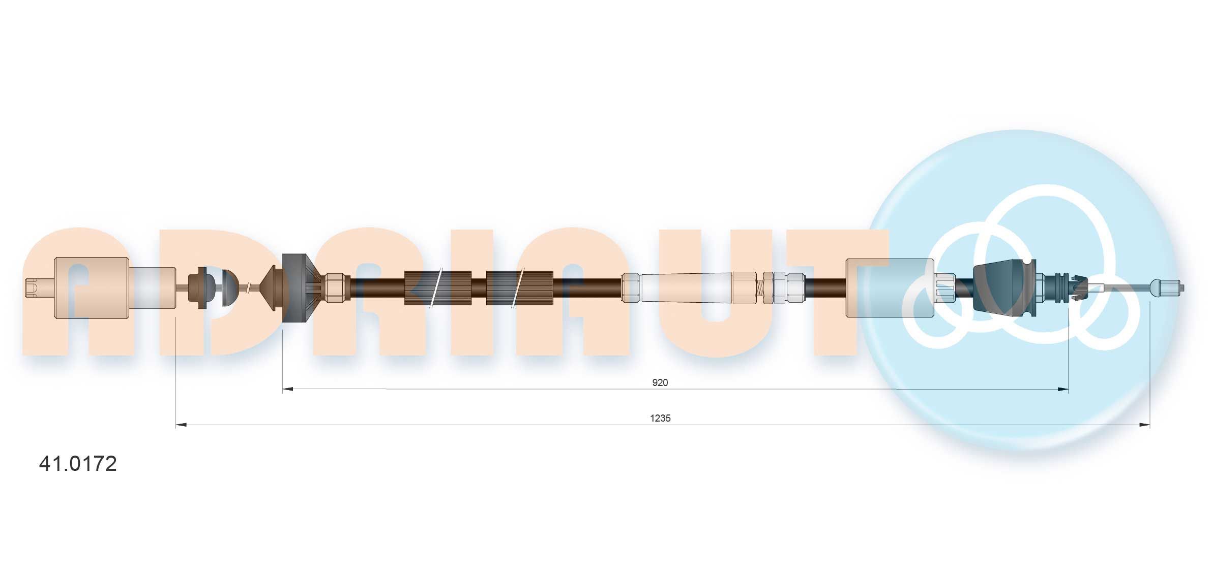 Sankabos trosas ADRIAUTO 41.0172