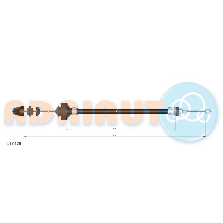 Sankabos trosas ADRIAUTO 41.0176
