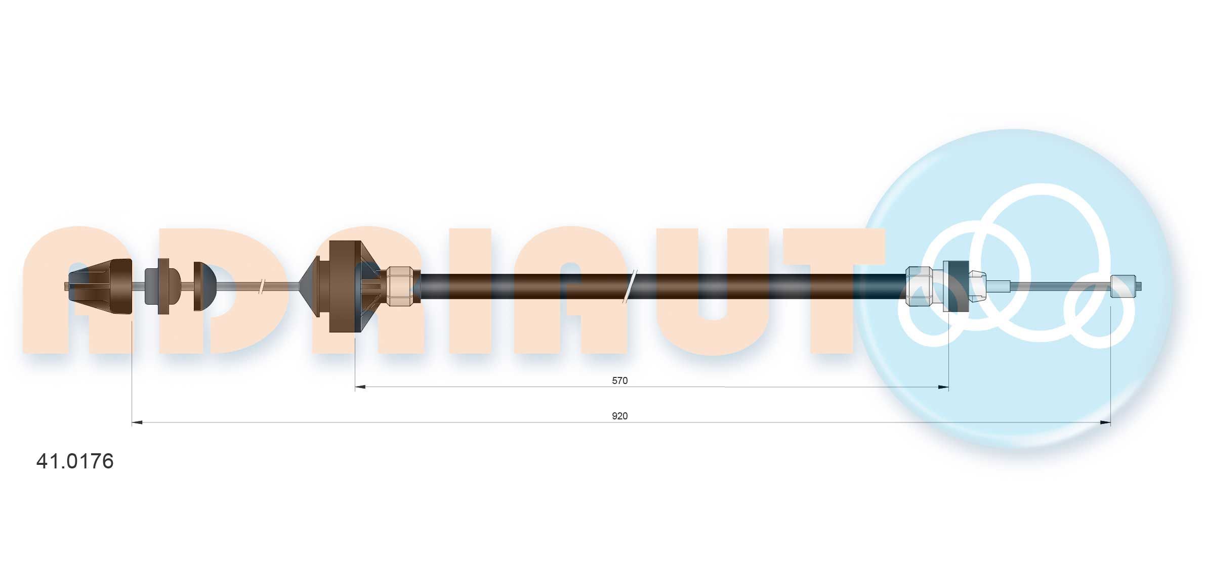 Sankabos trosas ADRIAUTO 41.0176