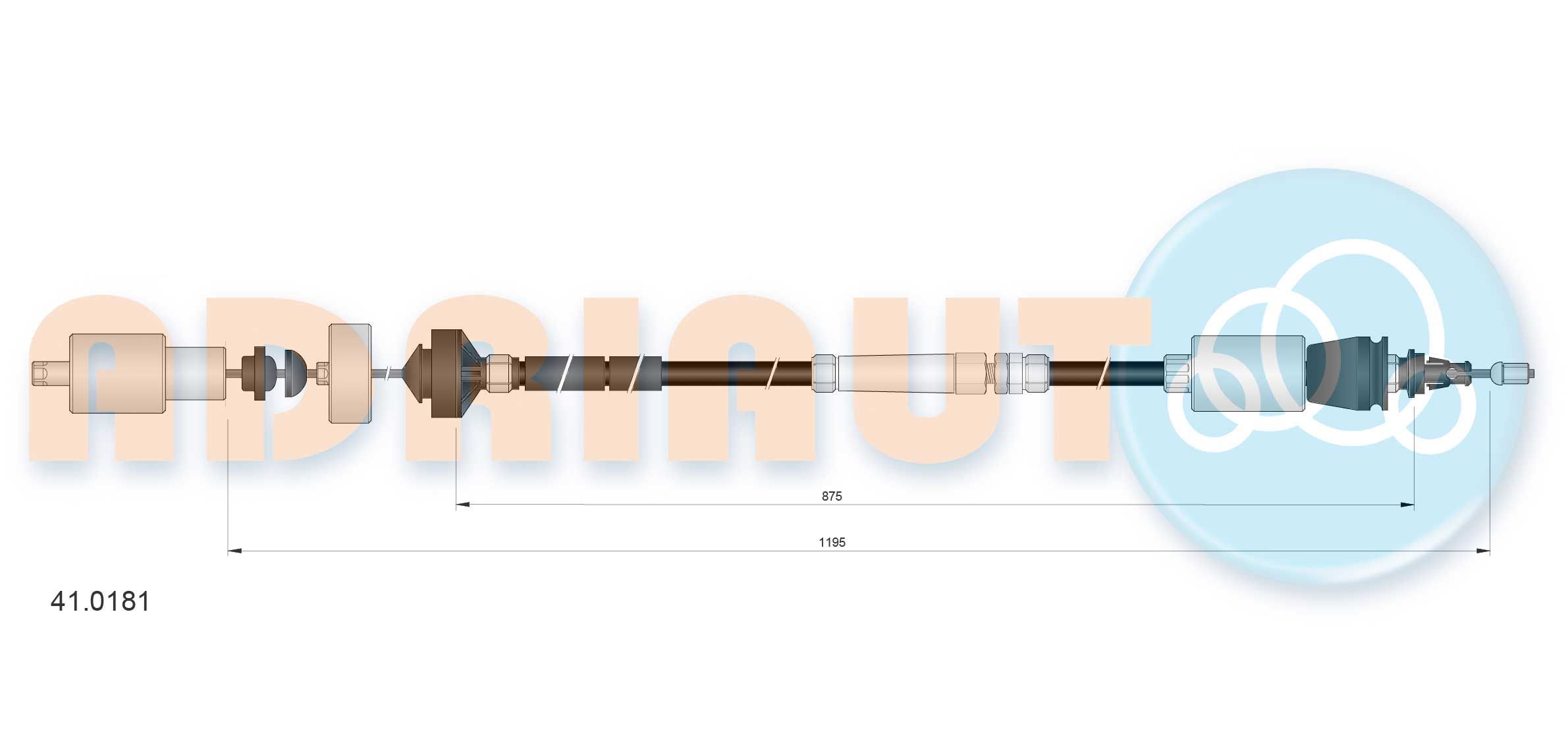 Sankabos trosas ADRIAUTO 41.0181