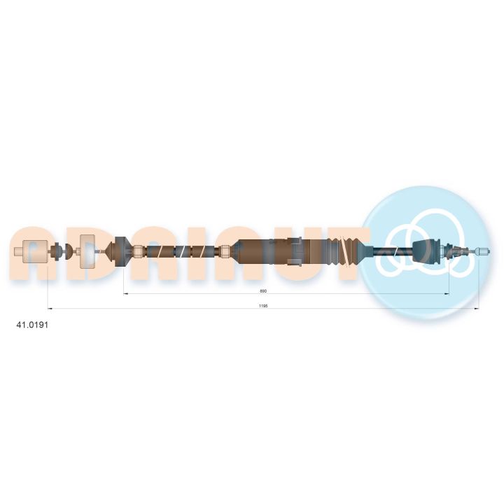 Sankabos trosas ADRIAUTO 41.0191