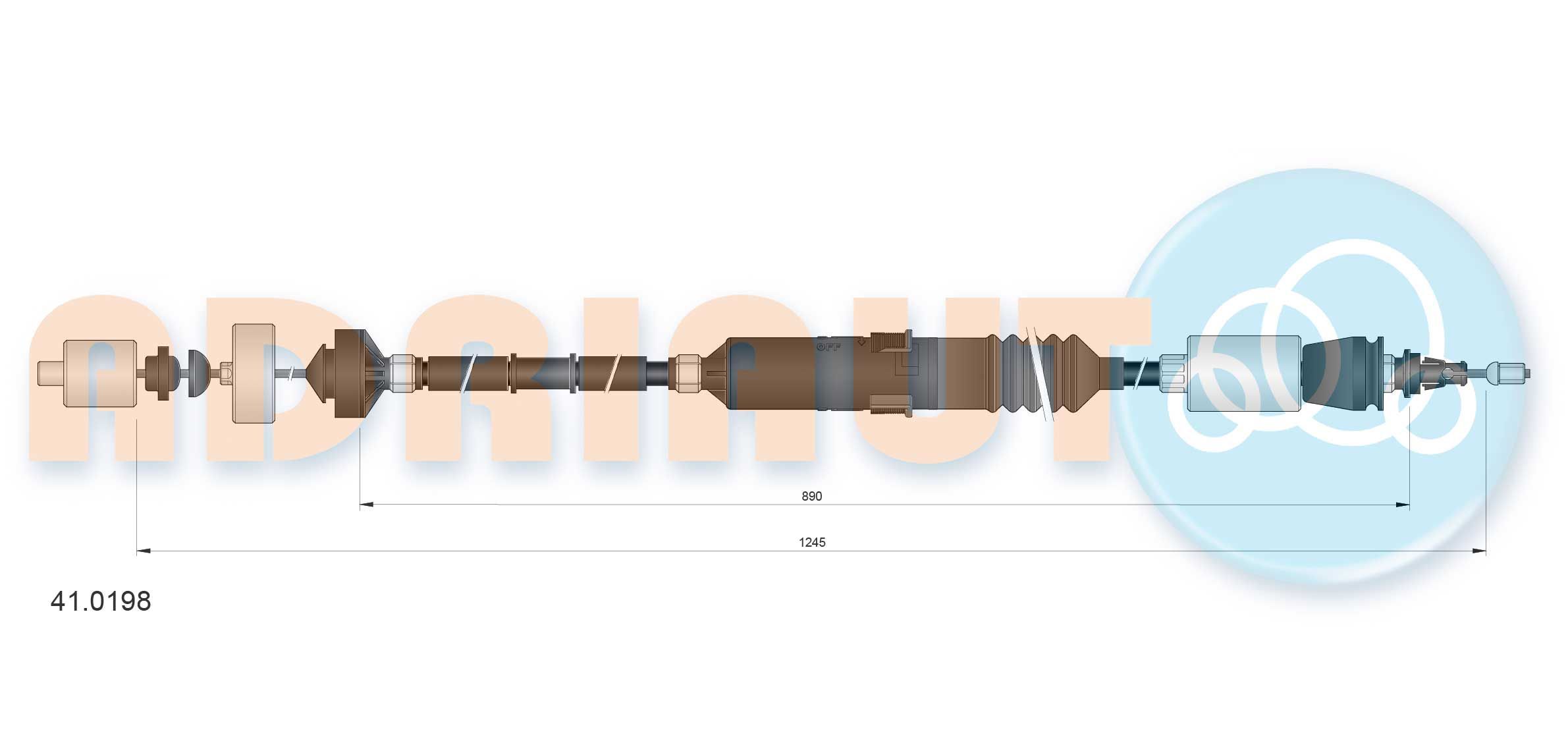Sankabos trosas ADRIAUTO 41.0198