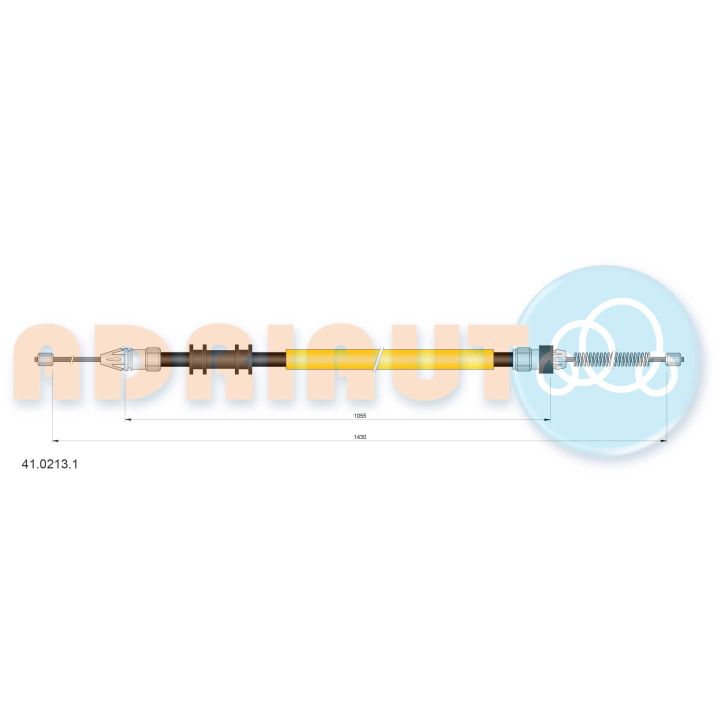 Trosas, stovėjimo stabdys ADRIAUTO 41.0213.1