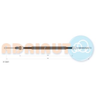Trosas, stovėjimo stabdys ADRIAUTO 41.0221