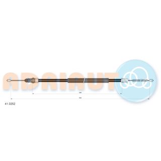 Trosas, stovėjimo stabdys ADRIAUTO 41.0252