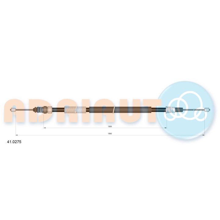 Trosas, stovėjimo stabdys ADRIAUTO 41.0275
