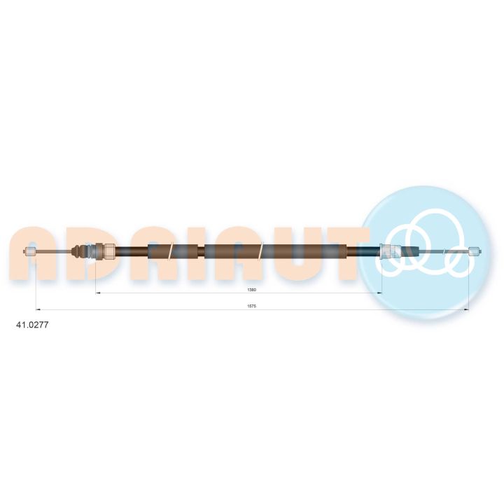 Trosas, stovėjimo stabdys ADRIAUTO 41.0277