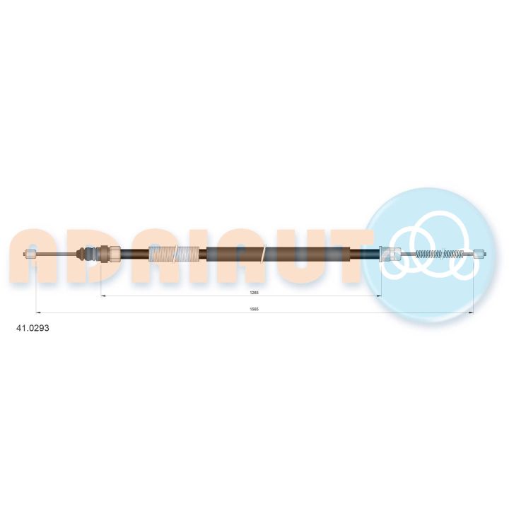 Trosas, stovėjimo stabdys ADRIAUTO 41.0293