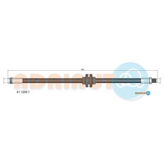 Stabdžių žarnelė ADRIAUTO 41.1208.1