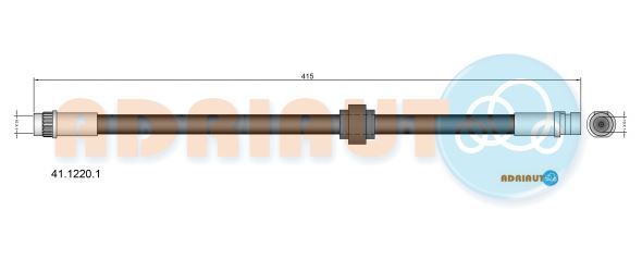 Stabdžių žarnelė ADRIAUTO 41.1220.1