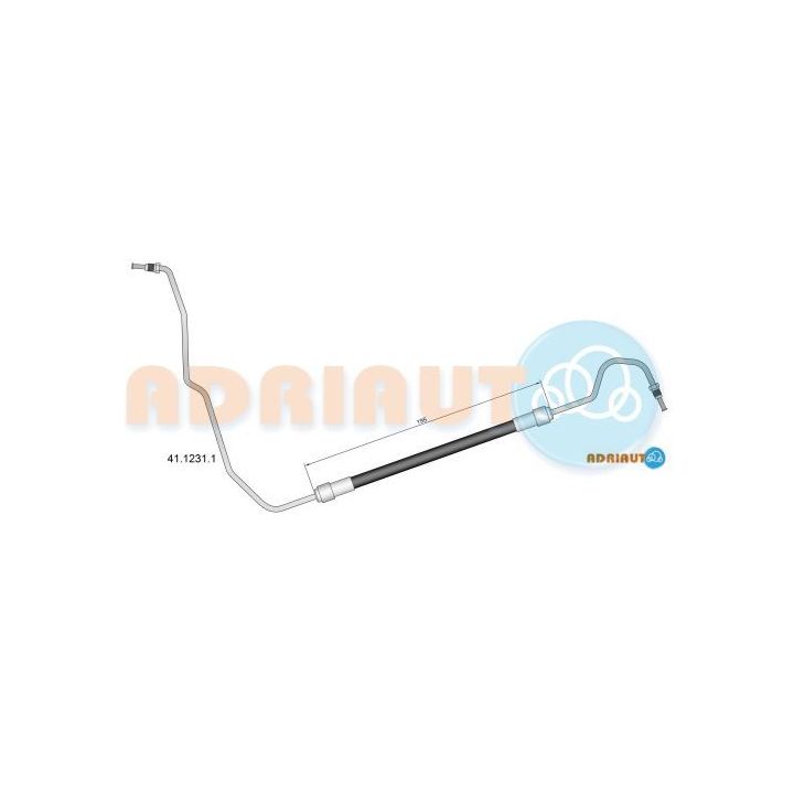 Stabdžių žarnelė ADRIAUTO 41.1231.1