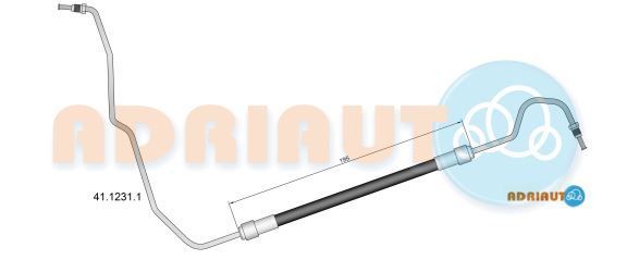 Stabdžių žarnelė ADRIAUTO 41.1231.1