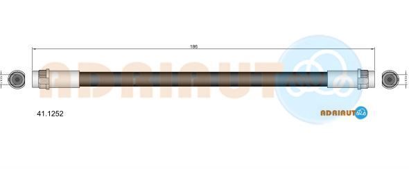 Stabdžių žarnelė ADRIAUTO 41.1252
