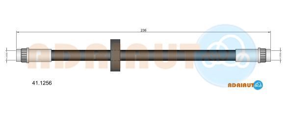 Stabdžių žarnelė ADRIAUTO 41.1256