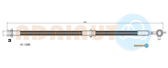 Stabdžių žarnelė ADRIAUTO 41.1295