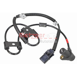 Jutiklis, rato greitis METZGER 09001189