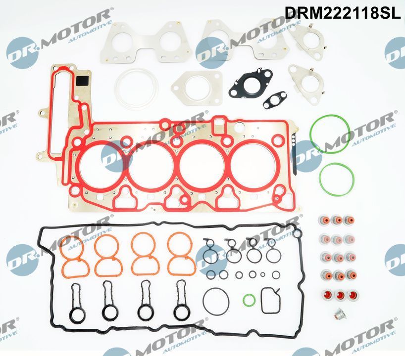 Tarpiklių komplektas, cilindro galva Dr.Motor Automotive DRM222118SL