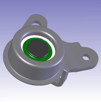 įtempiklio skriemulys, paskirstymo diržas CORAM C821