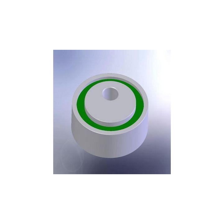 įtempiklio skriemulys, V formos rumbuotas diržas CORAM C829