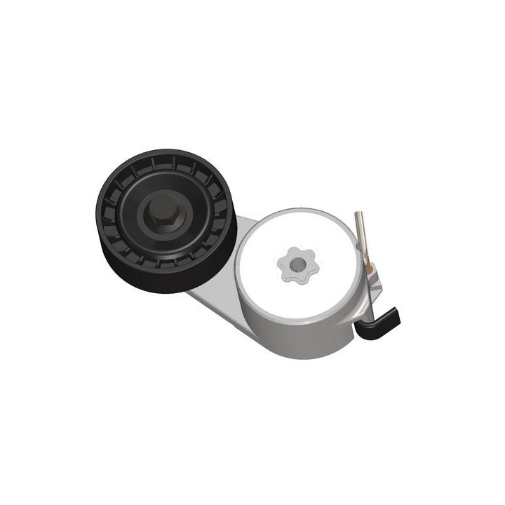 Diržo įtempiklis, V formos rumbuotas diržas CORAM C850