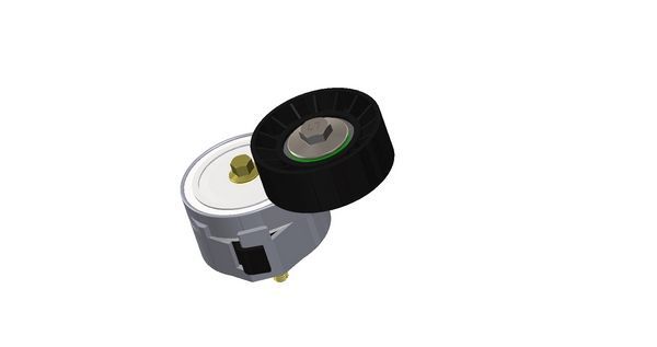 Diržo įtempiklis, V formos rumbuotas diržas CORAM C860