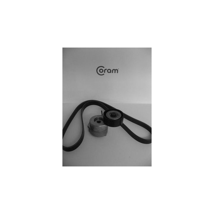 V formos rumbuotas diržas, komplektas CORAM KTC1003.80