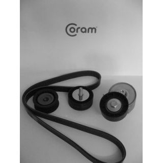 V formos rumbuotas diržas, komplektas CORAM KTC1006002