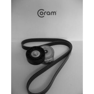 V formos rumbuotas diržas, komplektas CORAM KTC1008
